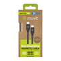muvit for change cable magnético Tipo C a Tipo C 3A 60W 1m negro