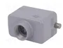 ILME Carcasa HDC para conectores tamaño 57.27 recto