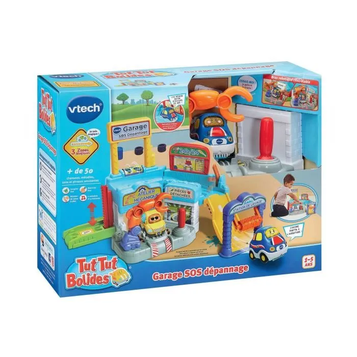 Vtech VTE3417765832055 Tut Tut Bolides Reparación Garaje SOS (incluye coche a reparar) Vtech VTE3417765832055 Tut Tut Bolides Reparación Garaje SOS (incluye coche a reparar)