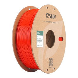 eSUN Filamento de impresión 3D ASA+ Rojo 1.75mm 1kg - Compatible con Bambu Lab, Creality, Prusa, Raise3D, Voron