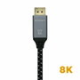 Aisens Cable DisplayPort 1.4 8K@60Hz 2m Gris/Negro