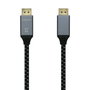 Aisens Cable DisplayPort 1.4 8K@60Hz 2m Gris/Negro