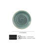 Summa Moon Turquoise Plato Llano Coupe de 25.5 cm (Set de 6) inevitable
