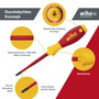 Wiha 3201K6 SoftFinish electric slimFix Juego de Destornilladores