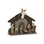 DKD Home Decor Figura de Nacimiento LED Resina Multicolor