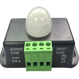 HLP Sensor de Proximidad PIR 8A 5V-24V Salida 6A Tiempo Retardo Ajustable [HLP-YS-PIR-8]