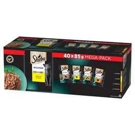 Sheba Bulkpack Aves en Gelatina 40x85g
