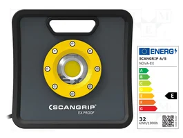SCANGRIP Lámpara de trabajo NOVA-EX con agarradero