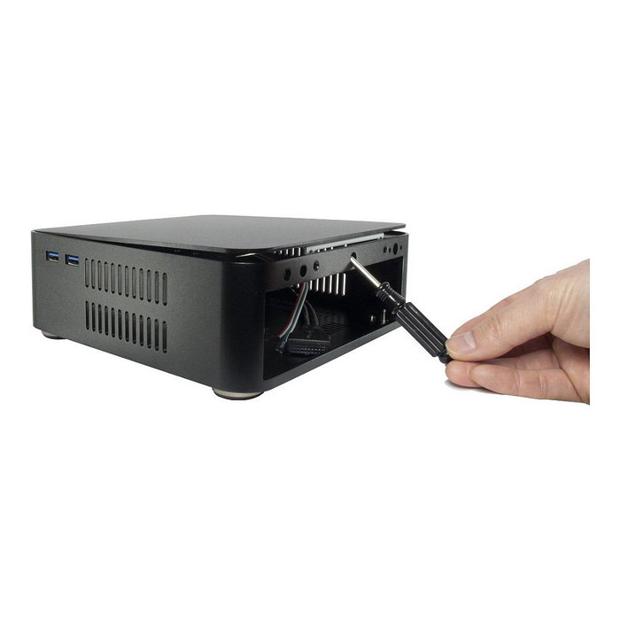 INTERTEC ITX Inter-Tech A80S Black 60W
