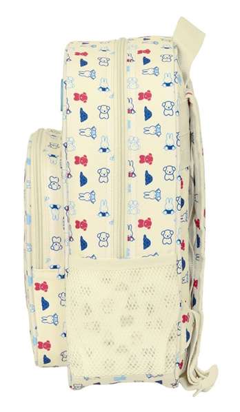 Safta Mochila Infantil Miffy Buddy Adaptable a Carro con Ruedas 26x34x11 cm