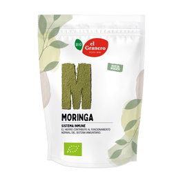 El Granero Integral Moringa en Polvo Bio 150g Pack 6 Unidades - Superalimento Inmunidad y Energía