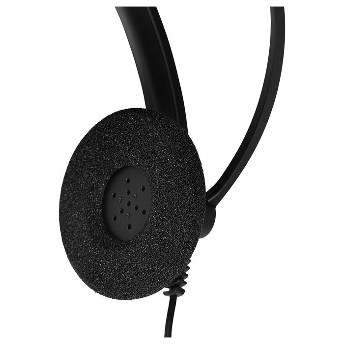 EPOS Impact SC 60 Auriculares Diadema Supraaural Alámbricos para Llamadas y Música, 50-10000 Hz, Cancelación de Ruido, Micrófono Boom, Negro y Plata