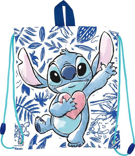 Stor Saco Plano Merienda Stitch