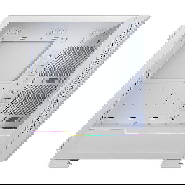 MSI MPG VELOX 100R Midi Torre Blanco ATX, 3 Ventiladores ARGB 120 mm, Panel Lateral Cristal Templado para Juegos