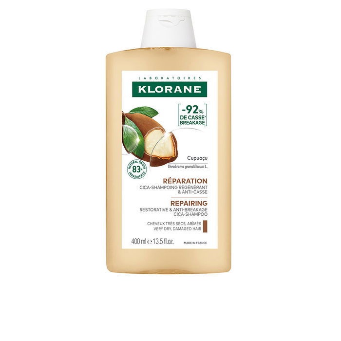 Klorane Champú Reparador Cupuaçu BIO para Cabello Muy Seco 400 ml