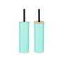 Escobilla para el Baño Berilo Menta Metal Bambú Plástico 9,5 X 27 X 9,5 cm (6 Unidades)