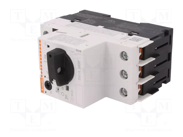 LOVATO ELECTRIC Interruptor motorizado 4÷6,5A 230÷690VAC LOVATO ELECTRIC Interruptor motorizado 4÷6,5A 230÷690VAC