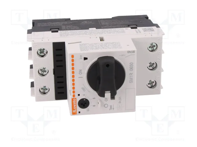 LOVATO ELECTRIC Interruptor motorizado 4÷6,5A 230÷690VAC LOVATO ELECTRIC Interruptor motorizado 4÷6,5A 230÷690VAC