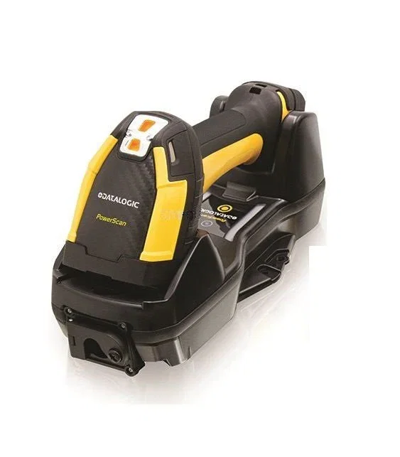 Datalogic PM9600-HP433RBK10 Lector de códigos de barras portátil 1D/2D Láser Negro, Amarillo