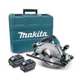 Makita HS009GT201 Sierra circular de magnesio 40V XGT (2x 5,0Ah)