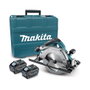 Makita HS009GT201 Sierra circular de magnesio 40V XGT (2x 5,0Ah)