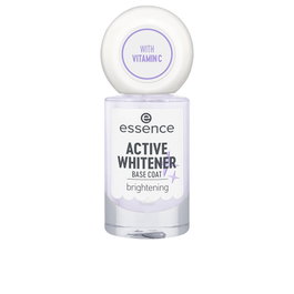 Essence The Active Whitener Base Coat 8 ml Azul brillante