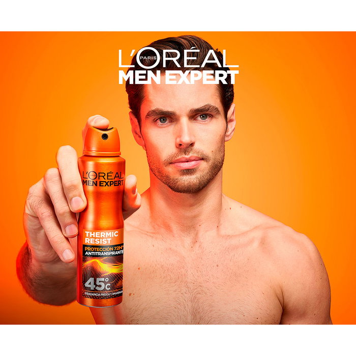 L'Oréal Paris Men Expert Thermic Resist Spray Antitranspirante 48h Protección 72h 150 ml
