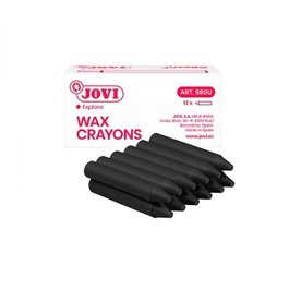 Jovi Ceras de Color Negro Unicolor de 12 Unidades