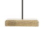 DKD Home Decor Decoración Pez Azul Mango y Metal