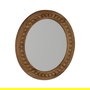 Espejo Natural Madera 50,50 X 3 X 50,50 cm
