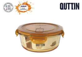 Inde Fiambrera Redonda Hermética 650 cc Ø 15.5 cm (6 Unidades)