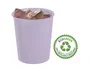 Archivo 2000 Papelera EcoGreen 18 Litros Malva Pastel
