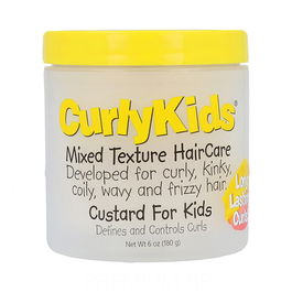 Curly Kids Mixed Texture HairCare Gel/Crema Custard para Niños 180G/6Oz Define y Controla Rizos