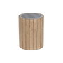 DKD Home Decor Mesita Auxiliar Abeto y MDF Natural