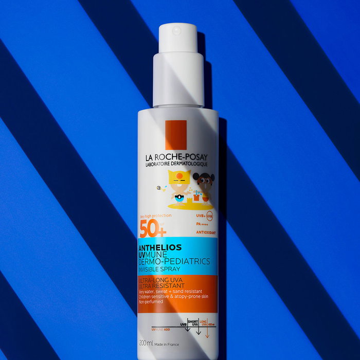La Roche-Posay Anthelios Dermo-Pediatrics UV-Mune 400 Spray Invisible Protector Solar SPF50+ Niños 200 ml
