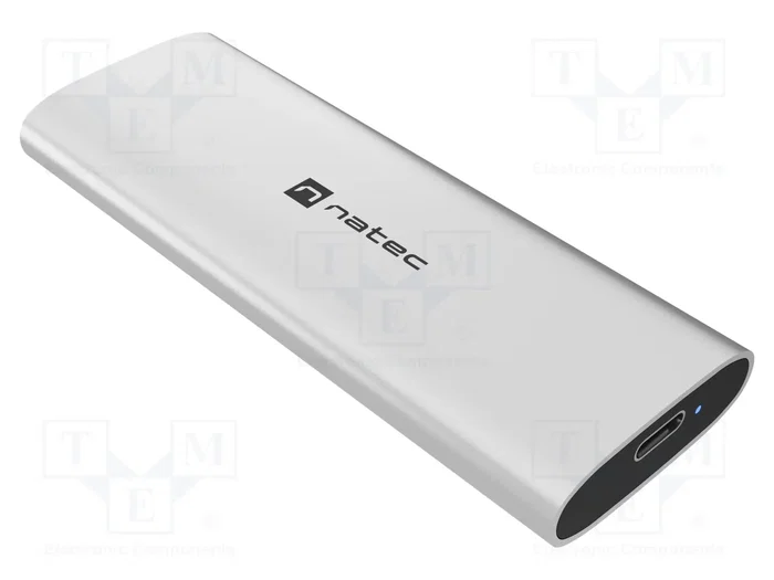 Natec RHINO M.2 NVME LITE Carcasa Externa SSD M.2 NVMe USB-C Plata Natec RHINO M.2 NVME LITE Carcasa Externa SSD M.2 NVMe USB-C Plata