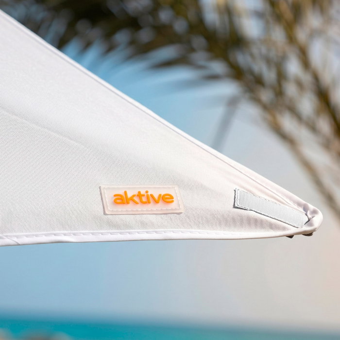 AKTIVE Sombrilla 180x120cm con Protección UV30+ Crema AKTIVE Sombrilla 180x120cm con Protección UV30+ Crema