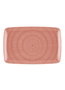 Hermia NON0032 Plato de Servicio Cerámica Color Somon 25 x 34 x 1 cm