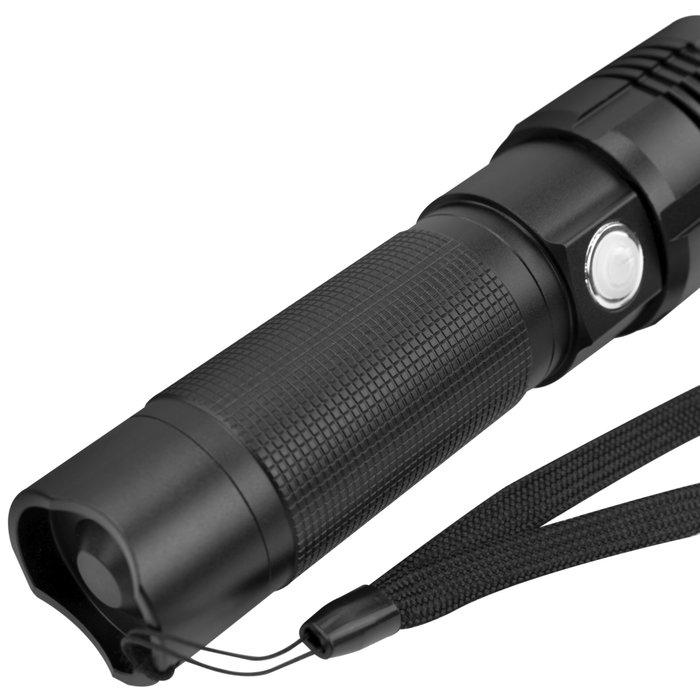 Ansmann Pro 3000R Linterna de Metal con 3x10W LED