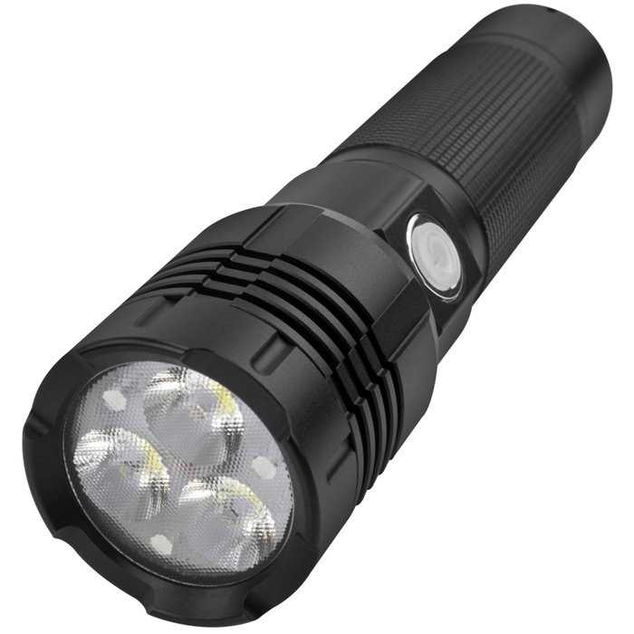 Ansmann Pro 3000R Linterna de Metal con 3x10W LED