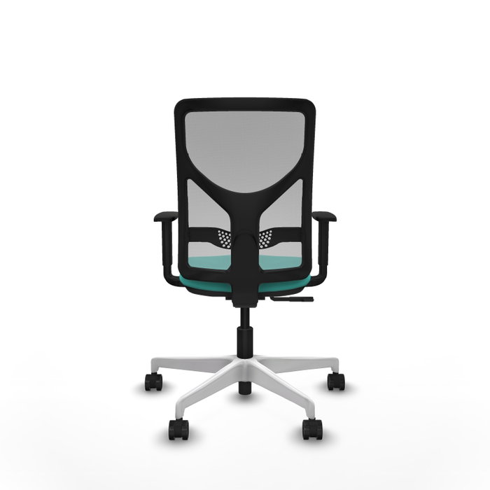 PIQUERAS Y CRESPO Silla de oficina Motilla con mecanismo Sincro, Turquesa y Gris PIQUERAS Y CRESPO Silla de oficina Motilla con mecanismo Sincro, Turquesa y Gris