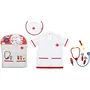 Klein Bata de Médico Juguete de Rol 4341 con Accesorios - 6 Piezas - Para Mayores de 3 Años
