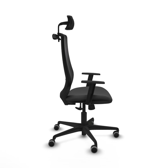 PIQUERAS Y CRESPO Silla de oficina Mardos con mecanismo Sincro, Gris oscuro y Negro PIQUERAS Y CRESPO Silla de oficina Mardos con mecanismo Sincro, Gris oscuro y Negro