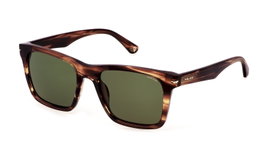 Police SPLN35-5309N3 Gafas de sol para hombre con cristal verde