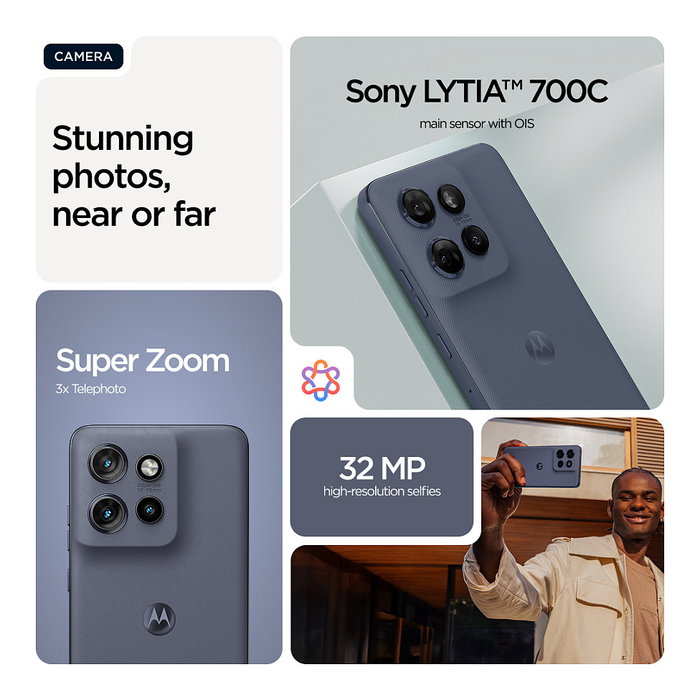 Motorola Edge 60 Neo 12GB RAM 256GB Grisaille