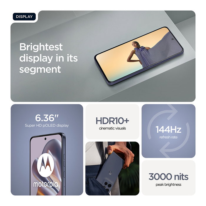 Motorola Edge 60 Neo 12GB RAM 256GB Grisaille
