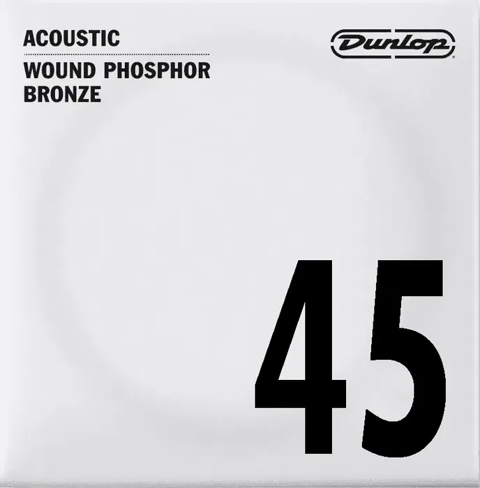 Dunlop Cuerda Acústica Phosphor Bronze .045 Set de 12 (Set de 12)