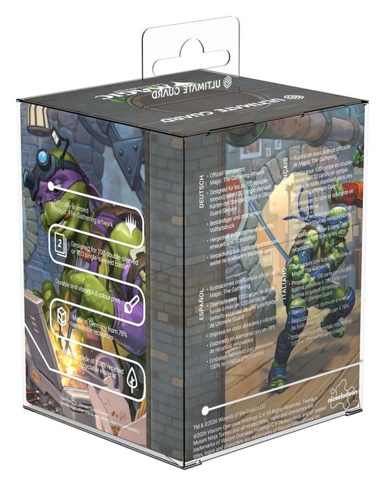 Ultimate Guard RTE Boulder 100+ Magic: The Gathering | Teenage Mutant Ninja Turtles - Turtle Lair