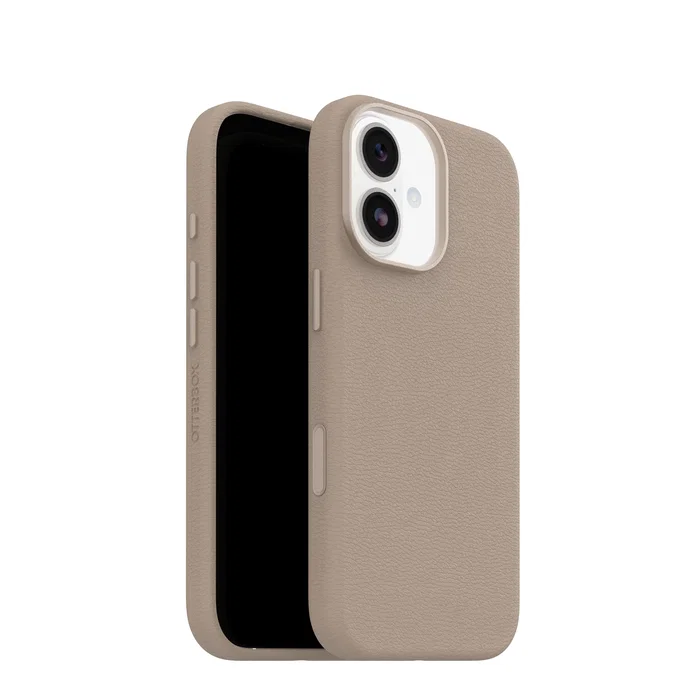 Otterbox Symmetry Series Carcasa Trasera con MagSafe, Cuero de Cactus, Gris Otterbox Symmetry Series Carcasa Trasera con MagSafe, Cuero de Cactus, Gris