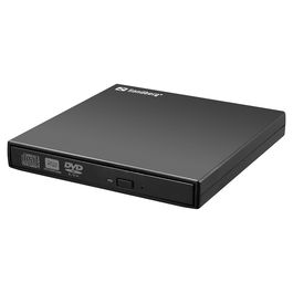 Sandberg 133-66 Grabadora Externa Mini DVD Super Multi USB 2.0 Negro para Sobremesa/Portátil, CD/DVD hasta 24x